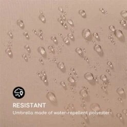 Flex-Shade L Sonnenschirm 130 X 180 Cm Polyester UV 50 Taupe 9 Flex-Shade L Sonnenschirm 130 X 180 Cm Polyester UV 50 Taupe -Gartenmöbel 10034727 yy 0004 logo Blumfeldt Flex Shade L Sonnenschirm 130x180 taupe
