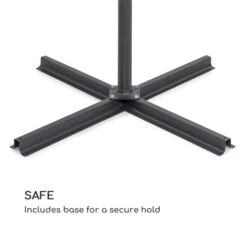 Twin Peaks Sonnenschirm Sonnenschutz 456 X 245 X 268 Cm Polyester -Gartenmöbel 10034740 yy 0004 logo Blumfeldt Twin Peaks Sonnenschirm creme