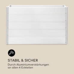 Nova Grow Gartenbeet 150 X 91 X 50 Cm WPC Holzoptik Weiß -Gartenmöbel 10034746 de 0008 logo