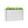 Nova Grow Gartenbeet 150 X 91 X 50 Cm WPC Holzoptik Weiß