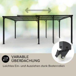 Pantheon Solid Sky Expand Pavillon 3x2,5x3 M Aluminium Polycarbonat -Gartenmöbel 10034750 de 0005 usp