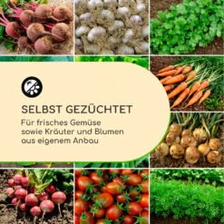 Highgrow Deluxe Hochbeet 100 X 76 X 100 Cm Verzinkter Stahl -Gartenmöbel 10034751 de 0003 logo