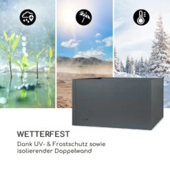 Highgrow Deluxe Hochbeet 100 X 76 X 100 Cm Verzinkter Stahl -Gartenmöbel 10034751 de 0005 logo