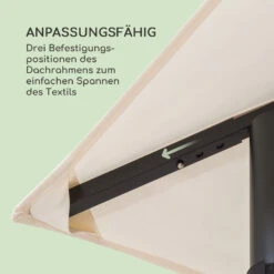 Mondo Gartenpavillon Partyzelt Gazebo 295x262x295 Stahl Polyester -Gartenmöbel 10034764 de 0006 logo