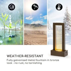 Skyriver Gartenbrunnen Zimmerbrunnen Indoor Outdoor LED 10 M Kabel -Gartenmöbel 10034776 uk 0007 logo