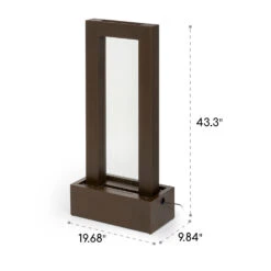 Skyriver Gartenbrunnen Zimmerbrunnen Indoor Outdoor LED 10 M Kabel -Gartenmöbel 10034776 uk 0009 logo