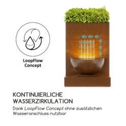 Windflower Gartenbrunnen Pflanzschale 11 W Indoor & Outdoor Verzinkt 13 Windflower Gartenbrunnen Pflanzschale 11 W Indoor & Outdoor Verzinkt -Gartenmöbel 10034778 de 0005 logo