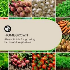 Solid Grow Rust Pflanzgefäß 80 X 38 X 38 Cm Fibreclay Rostfarben -Gartenmöbel 10034788 yy 0003 logo Blumfeldt Solid Grow Rust Pflanzgefaess 80x38x38cm