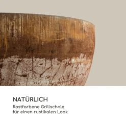 Savage Feuerschale Mit Grill Ø: 60,5 Cm Stahl Inkl. Wetterschutz Rost 13 Savage Feuerschale Mit Grill Ø: 60,5 Cm Stahl Inkl. Wetterschutz Rost -Gartenmöbel 10034800 de 0005 logo