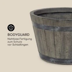 Winegrow Pflanzgefäß 52,5 X 31,5 Cm (ØxH) Leicht Fibreclay Grau -Gartenmöbel 10034811 de 0007 logo