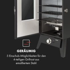 Pasadena Gas-Räuchergrill 2,5 KW Heizleistung 180 °C / 350 °F Max. -Gartenmöbel 10034818 de 0005 logo