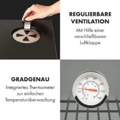 Pasadena Gas-Räuchergrill 2,5 KW Heizleistung 180 °C / 350 °F Max. -Gartenmöbel 10034818 de 0006 logo