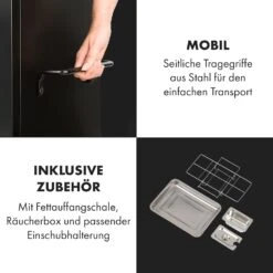 Pasadena Gas-Räuchergrill 2,5 KW Heizleistung 180 °C / 350 °F Max. -Gartenmöbel 10034818 de 0009 logo