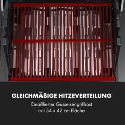 Valkyrie Gasgrill 3x3,2 + 2,9 KW Sichtfenster 54x42 Cm Grill Edelstahl -Gartenmöbel 10034845 de 0008 logo