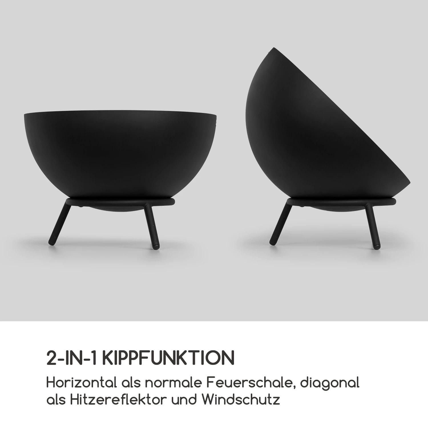 Fireball Feuerschale Ø 66 Cm Kippbar 2 Mm Stahl Horizontal Diagonal 3 Fireball Feuerschale Ø 66 Cm Kippbar 2 Mm Stahl Horizontal Diagonal – Bild 3