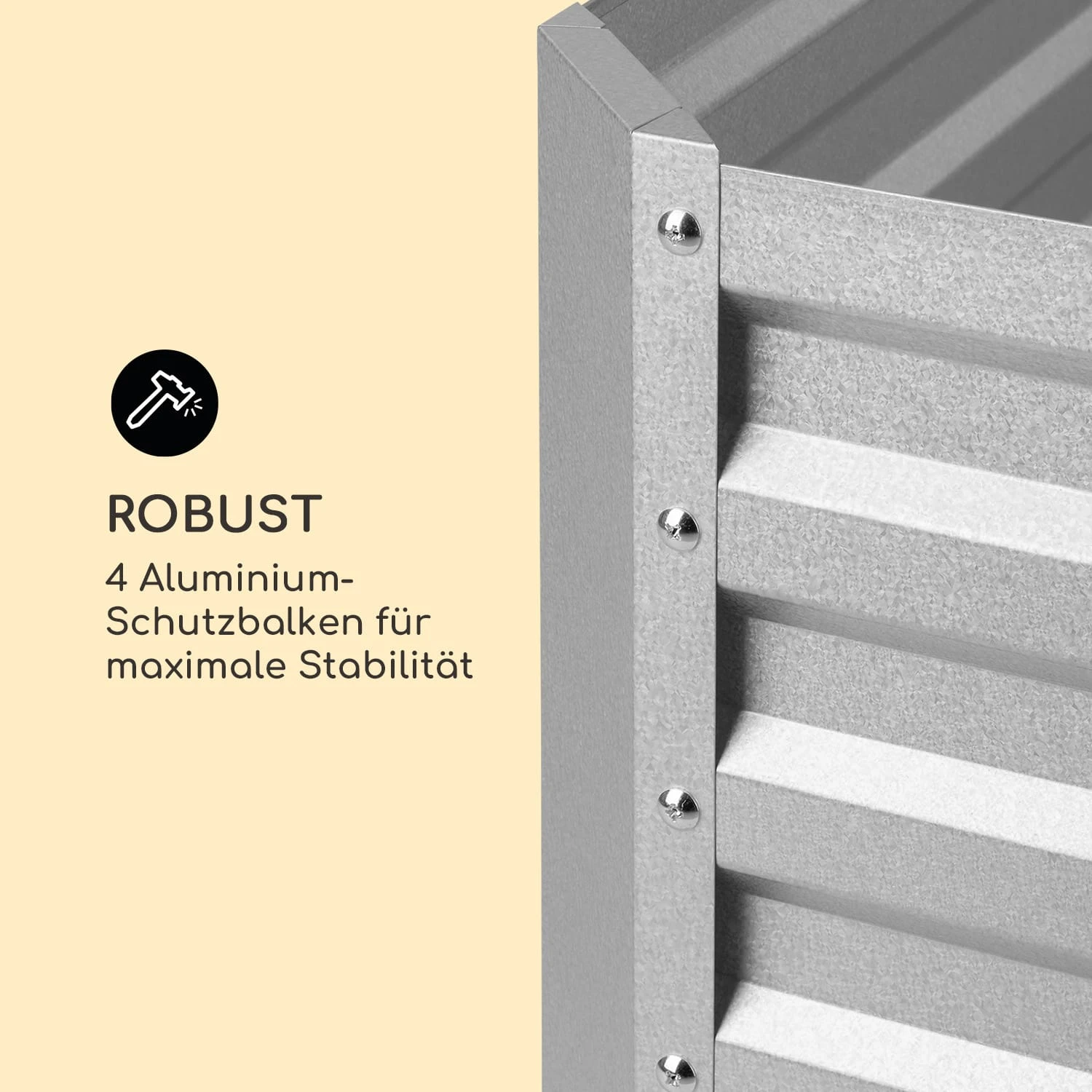 High Grow Straight Hochbeet 120x60x60cm 432l Stahl 5 High Grow Straight Hochbeet 120x60x60cm 432l Stahl – Bild 5