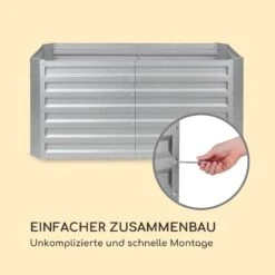 High Grow Straight Hochbeet 120x60x60cm 432l Stahl 14 High Grow Straight Hochbeet 120x60x60cm 432l Stahl -Gartenmöbel 10035335 de 0007 logo