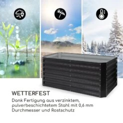 High Grow Straight Hochbeet 120x60x60cm 432l Stahl 13 High Grow Straight Hochbeet 120x60x60cm 432l Stahl -Gartenmöbel 10035350 de 0006 logo