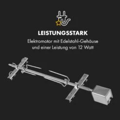 Sauenland Survivor Spanferkelgrill Drehspieß 12W 70kg Max. Edelstahl -Gartenmöbel 10035372 de 0006 logo