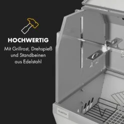 Sauenland Pro XL Spanferkelgrill Drehspieß 15W 4 Rollen Edelstahl 11 Sauenland Pro XL Spanferkelgrill Drehspieß 15W 4 Rollen Edelstahl -Gartenmöbel 10035373 de 0003 logo