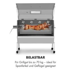 Sauenland Pro XL Spanferkelgrill Drehspieß 15W 4 Rollen Edelstahl 12 Sauenland Pro XL Spanferkelgrill Drehspieß 15W 4 Rollen Edelstahl -Gartenmöbel 10035373 de 0004 logo