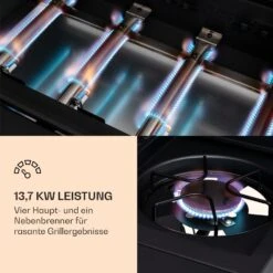 Valdosta 4.1 Gasgrill 4 X 2,8 KW + 2,5 KW Brenner Edelstahl Mobil 11 Valdosta 4.1 Gasgrill 4 X 2,8 KW + 2,5 KW Brenner Edelstahl Mobil -Gartenmöbel 10035415 de 0004 logo
