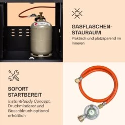 Valdosta 4.1 Gasgrill 4 X 2,8 KW + 2,5 KW Brenner Edelstahl Mobil 12 Valdosta 4.1 Gasgrill 4 X 2,8 KW + 2,5 KW Brenner Edelstahl Mobil -Gartenmöbel 10035415 de 0005 logo