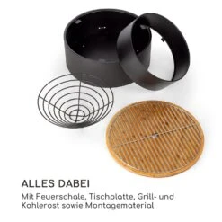 Pompeji Feuerschale Und Grill Ø60cm Stahl -Gartenmöbel 10035515 de 0006 logo