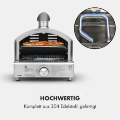 Pizzaiolo Neo Gas-Pizzaofen Inkl. Pizzastein Thermometer Edelstahl 12 Pizzaiolo Neo Gas-Pizzaofen Inkl. Pizzastein Thermometer Edelstahl -Gartenmöbel 10035708 de 0003 logo