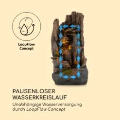 Mystic Tree Solarbrunnen LED-Beleuchtung Polyresin -Gartenmöbel 10035728 de 0005 logo