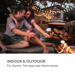 Kindlewood L Rust Holzspeicher Sitzbank 104x40x35cm Bambus Zink -Gartenmöbel 10035763 de 0003 logo