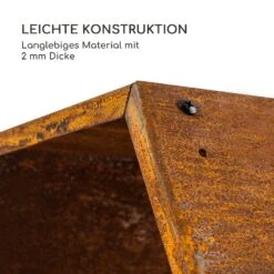 Hexawood Rust Holzspeicher Hexagon-Form 50,2x58x32cm -Gartenmöbel 10035765 de 0005 logo