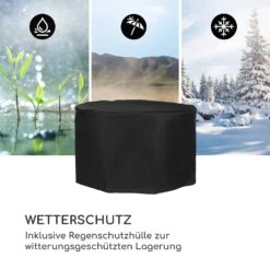 Fireball Rust Feuerschale 60 Cm Ø Kippbare Rost-Finish Rost / Holz -Gartenmöbel 10035771 de 0006 logo