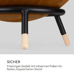 Fireball Rust Feuerschale 60 Cm Ø Kippbare Rost-Finish Rost / Holz -Gartenmöbel 10035771 de 0007 logo