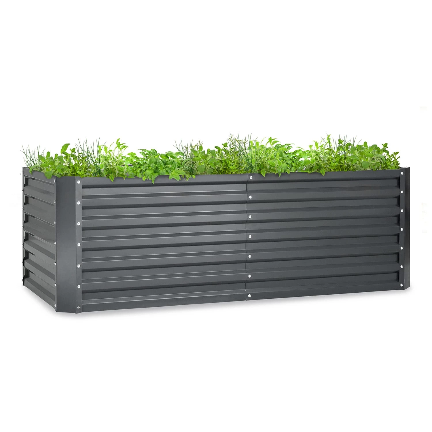 High Grow Straight Hochbeet 180 X 60 X 90 Cm 970 L Stahl Verzinkt 1 High Grow Straight Hochbeet 180 X 60 X 90 Cm 970 L Stahl Verzinkt