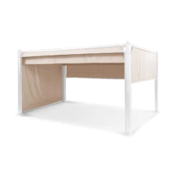 Pantheon Cortina Pavillon Mit Dach 3x4m 4 Seitenteile
