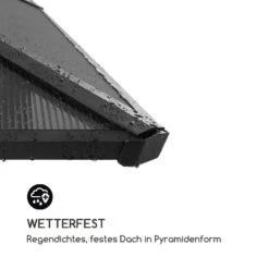 Pantheon Solid Sky Ambient Solar Pavillon Mit Grauem Dach 3x3m Polycarbonat Aluminium -Gartenmöbel 10035899 de 0005 logo