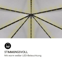 Pantheon Solid Sky Ambient Solar Pavillon 3x3m Polycarbonat Aluminium -Gartenmöbel 10035900 de 0003 logo