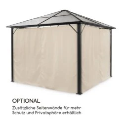 Pantheon Solid Sky Ambient Solar Pavillon 3x3m Polycarbonat Aluminium -Gartenmöbel 10035900 de 0004 logo