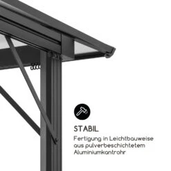 Pantheon Solid Sky Ambient Solar Pavillon 3x4m Polycarbonat Aluminium -Gartenmöbel 10035907 de 0006 logo