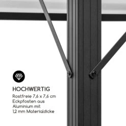 Pantheon Solid Sky Ambient Solar Pavillon 3x4m Polycarbonat Aluminium -Gartenmöbel 10035907 de 0008 logo