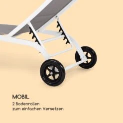 Limala Sonnenliege Lounger Stahl/Aluminium Textilene 150 Kg Mobil 10 Limala Sonnenliege Lounger Stahl/Aluminium Textilene 150 Kg Mobil -Gartenmöbel 10035921 de 0004 logo