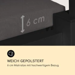 Eremitage Double Lux Sonnenliege 4 Liegepositionen 2 Personen 6 Cm Polster -Gartenmöbel 10035922 de 0006 logo