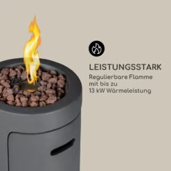 Crete Gas-Feuerstelle 13 KW Flüssiggas Edelstahl -Gartenmöbel 10035931 de 0003 logo