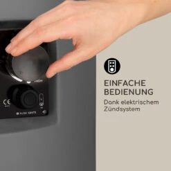 Crete Gas-Feuerstelle 13 KW Flüssiggas Edelstahl -Gartenmöbel 10035931 de 0004 logo