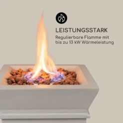 Prati Gas-Feuerstelle 13 KW Elektrisches Zündsystem Lavasteine Inkl. Regenschutz 10 Prati Gas-Feuerstelle 13 KW Elektrisches Zündsystem Lavasteine Inkl. Regenschutz -Gartenmöbel 10035935 de 0003 logo