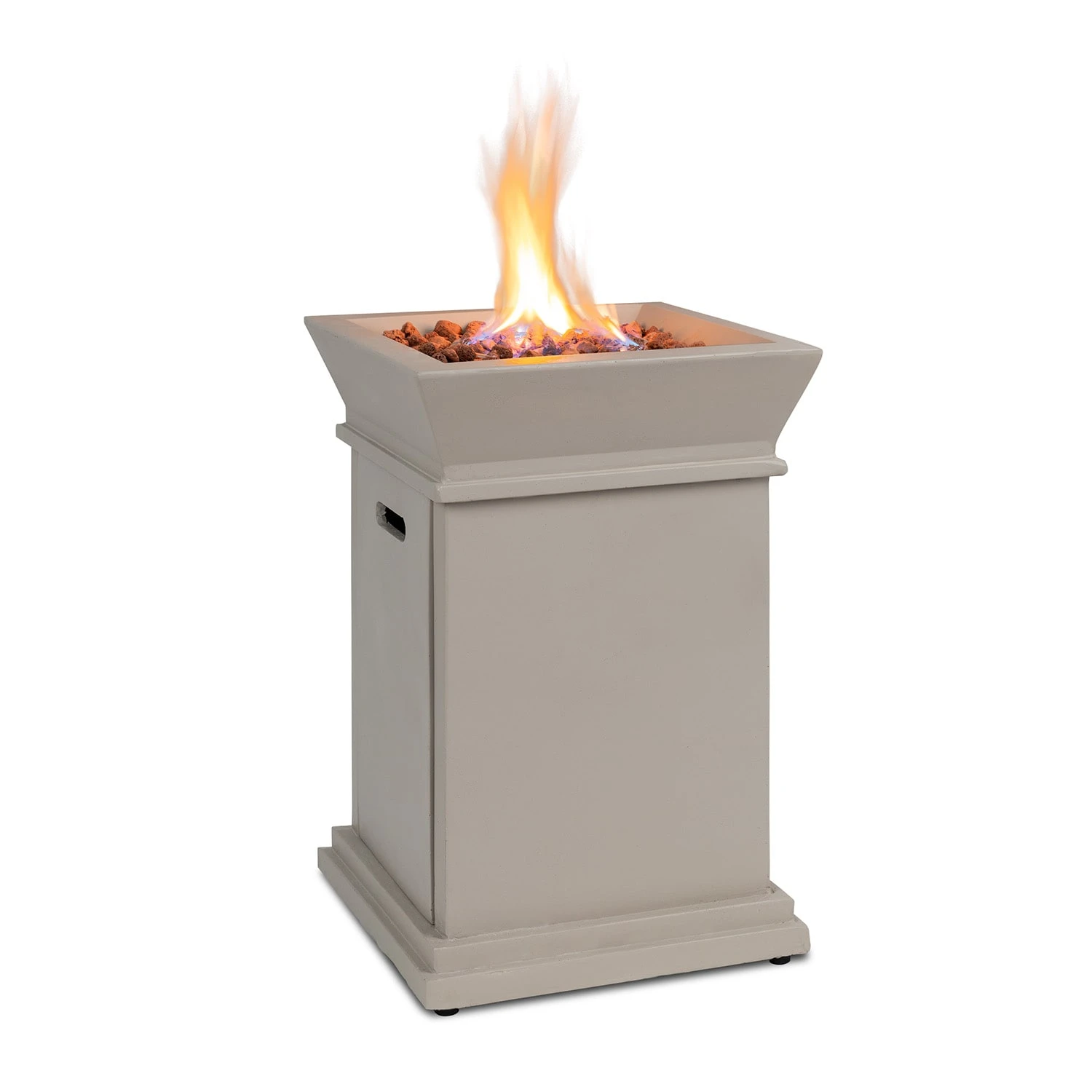 Prati Gas-Feuerstelle 13 KW Elektrisches Zündsystem Lavasteine Inkl. Regenschutz 1 Prati Gas-Feuerstelle 13 KW Elektrisches Zündsystem Lavasteine Inkl. Regenschutz