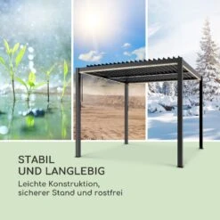 Pantheon Climax Ambient 3x3 M 4 Eckpfosten Bioklimatisches Dach -Gartenmöbel 10035942 de 0006 logo