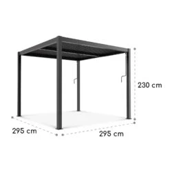 Pantheon Climax Ambient 3x3 M 4 Eckpfosten Bioklimatisches Dach -Gartenmöbel 10035942 yy 0009 logo