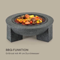 Troja Feuerschale Grill Ø 75 Cm Funkenfang Stahl Kunststein Feuerfest 10 Troja Feuerschale Grill Ø 75 Cm Funkenfang Stahl Kunststein Feuerfest -Gartenmöbel 10035976 de 0003 logo